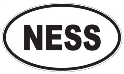 NESS - Oval Magnet