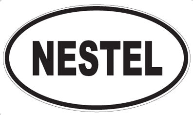 NESTEL - Oval Magnet