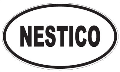 NESTICO - Oval Sticker