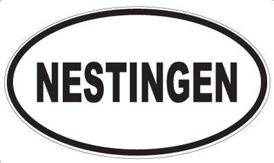 NESTINGEN - Oval Magnet