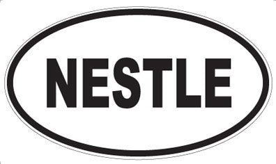 NESTLE - Oval Magnet