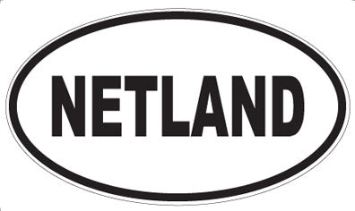 NETLAND - Oval Magnet