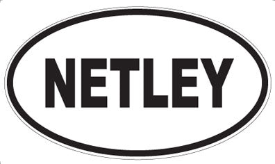 NETLEY - Oval Sticker