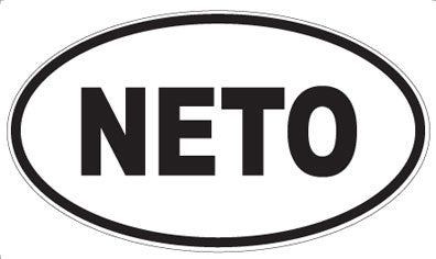 NETO - Oval Magnet
