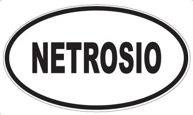NETROSIO - Oval Magnet