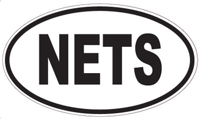 NETS - Oval Sticker