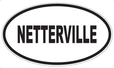 NETTERVILLE - Oval Magnet