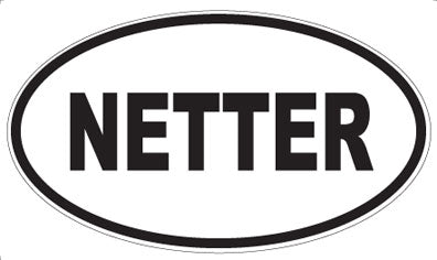 NETTER - Oval Magnet