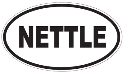 NETTLE - Oval Sticker