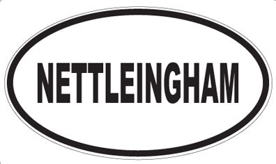 NETTLEINGHAM - Oval Magnet