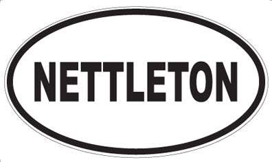 NETTLETON - Oval Magnet