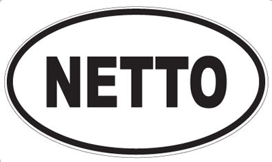 NETTO - Oval Magnet
