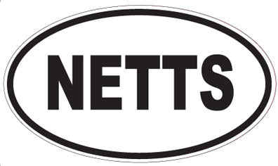NETTS - Oval Magnet