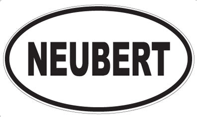 NEUBERT - Oval Magnet