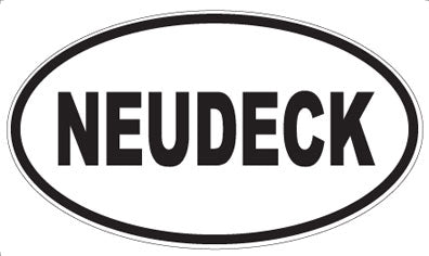NEUDECK - Oval Magnet