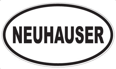 NEUHAUSER - Oval Magnet