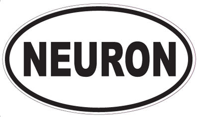 NEURON - Oval Sticker