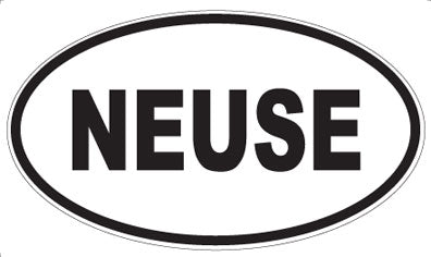 NEUSE - Oval Magnet