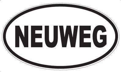 NEUWEG - Oval Magnet