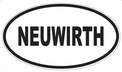 NEUWIRTH - Oval Magnet