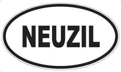 NEUZIL - Oval Magnet