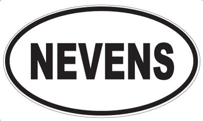 NEVENS - Oval Magnet