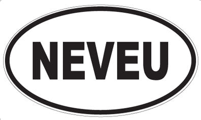 NEVEU - Oval Magnet