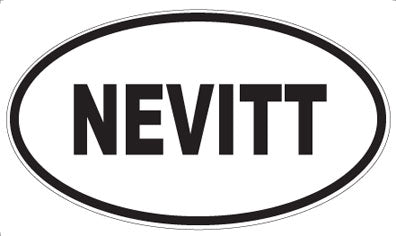 NEVITT - Oval Magnet