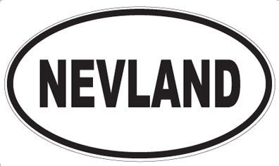 NEVLAND - Oval Magnet