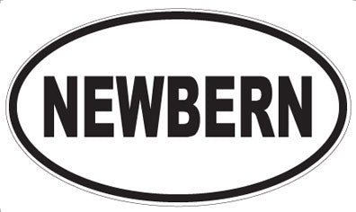 NEWBERN - Oval Magnet