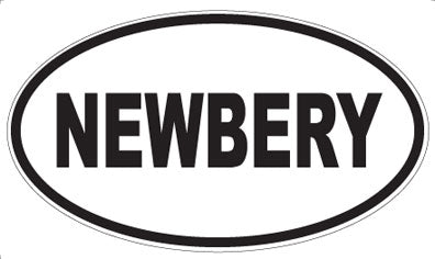 NEWBERY - Oval Magnet