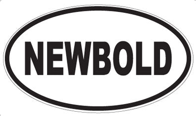 NEWBOLD - Oval Magnet