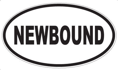 NEWBOUND - Oval Magnet