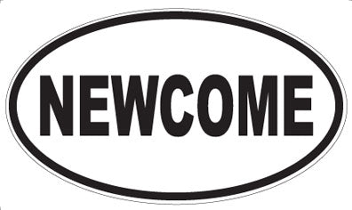 NEWCOME - Oval Magnet