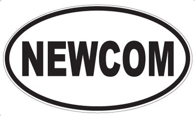 NEWCOM - Oval Magnet