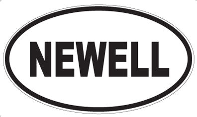 NEWELL - Oval Magnet