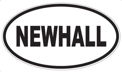 NEWHALL - Oval Sticker
