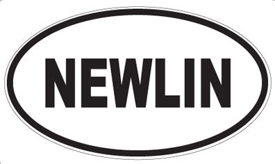 NEWLIN - Oval Magnet