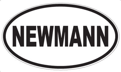 NEWMANN - Oval Sticker