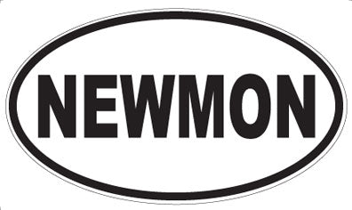 NEWMON - Oval Magnet