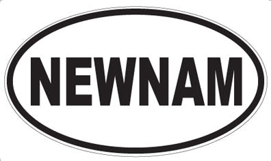 NEWNAM - Oval Sticker
