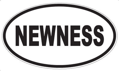 NEWNESS - Oval Magnet