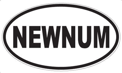 NEWNUM - Oval Magnet