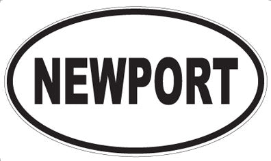 NEWPORT - Oval Magnet