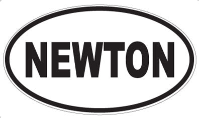 NEWTON - Oval Magnet