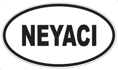 NEYACI - Oval Magnet