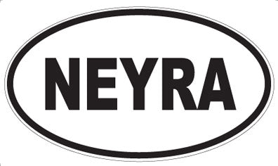 NEYRA - Oval Sticker