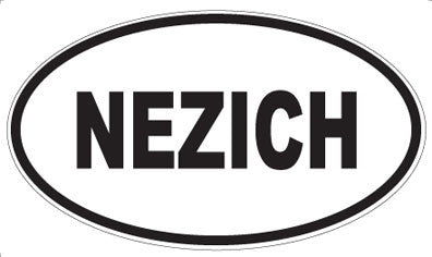 NEZICH - Oval Magnet