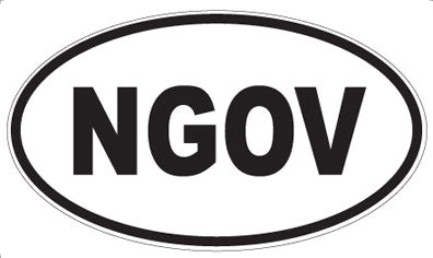 NGOV - Oval Magnet