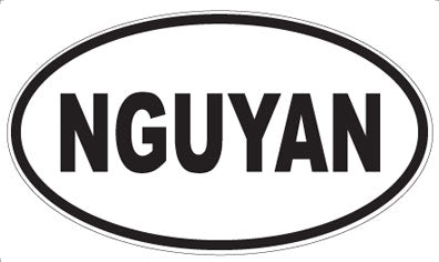 NGUYAN - Oval Magnet
